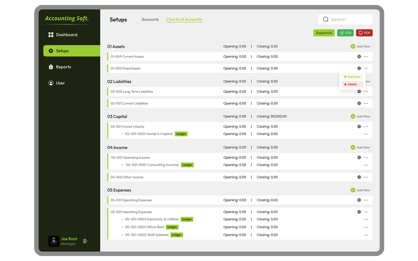 Dashboard Screenshot